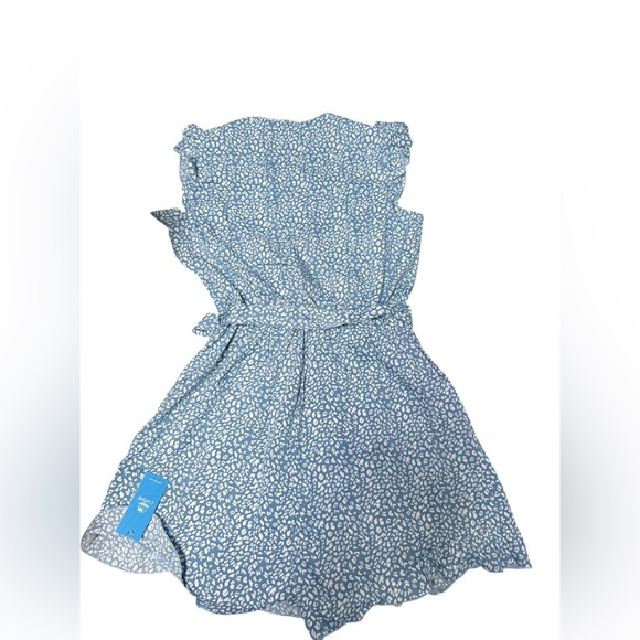 Cupshe Leopard Print Drawstring Romper - Picture 4 of 5